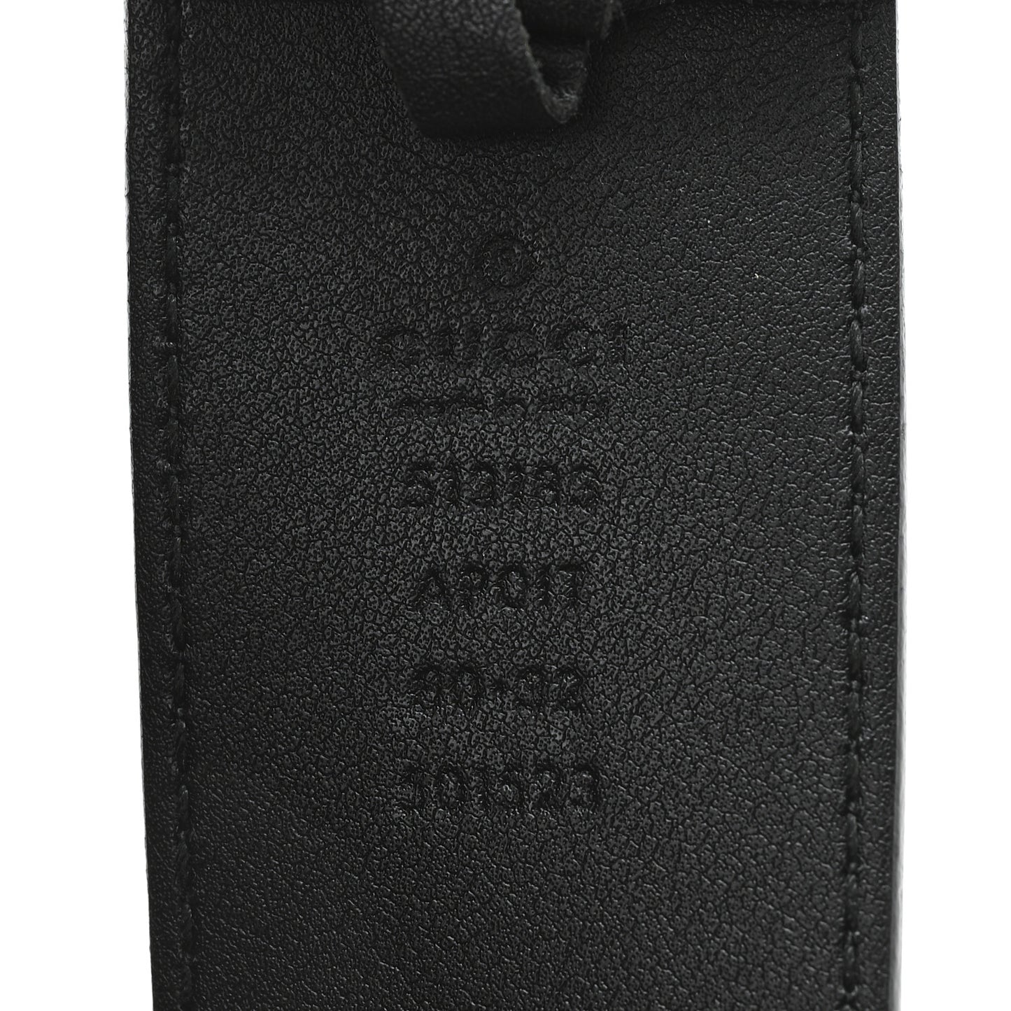 Calfskin Crystal Double G 40mm Belt 80 32 Black Multicolor