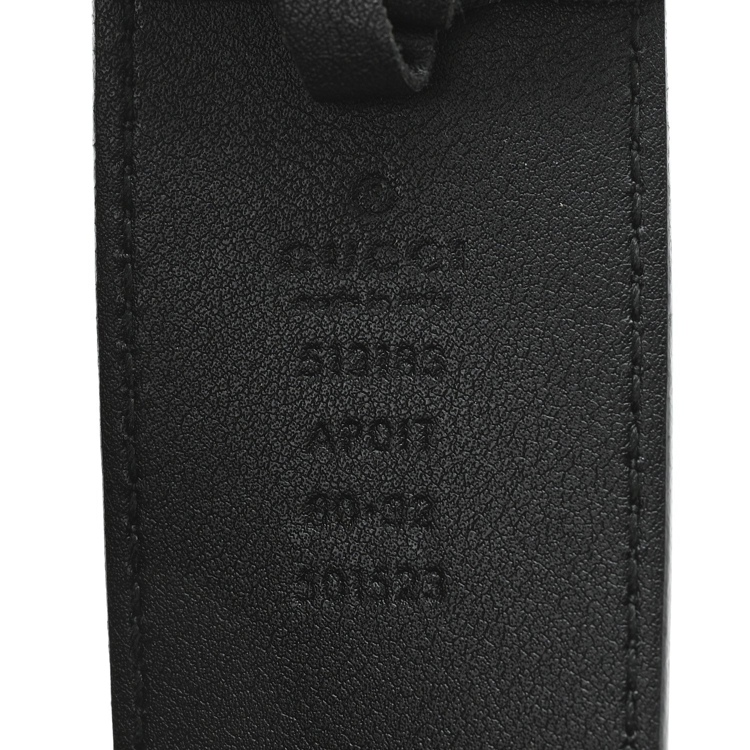 Gucci Calfskin Crystal Double G 40mm Belt 80 32 Black Multicolor 3 of 4