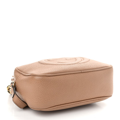 Gucci Pebbled Calfskin Small Soho Disco Bag Camelia 4 of 16