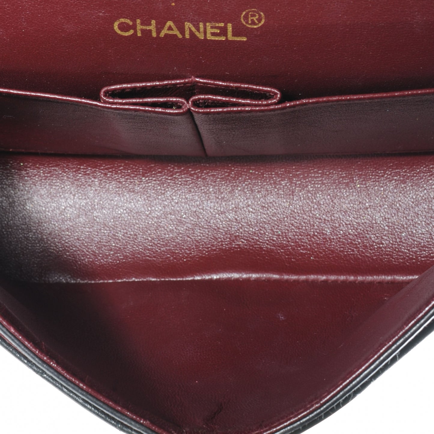 Lambskin Small Double Flap Bag Black
