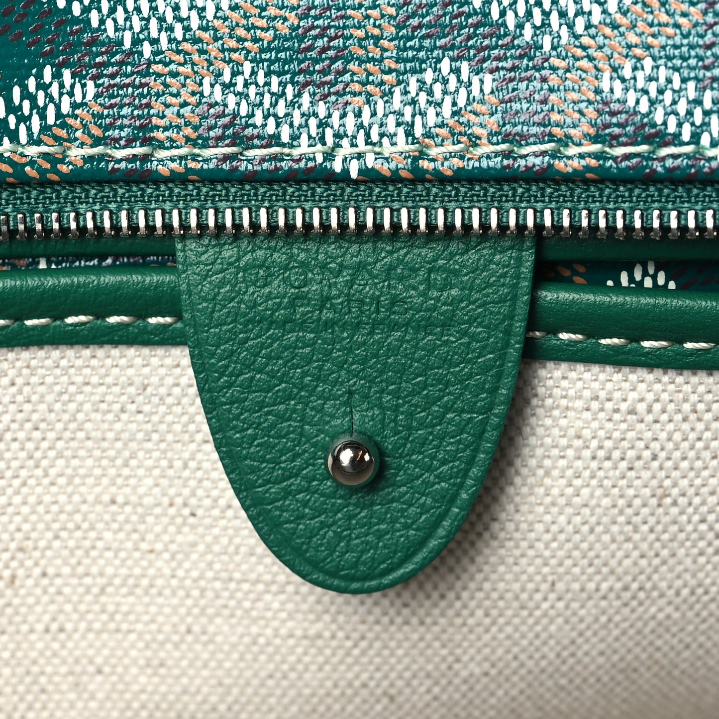 Goyardine Artois PM Green