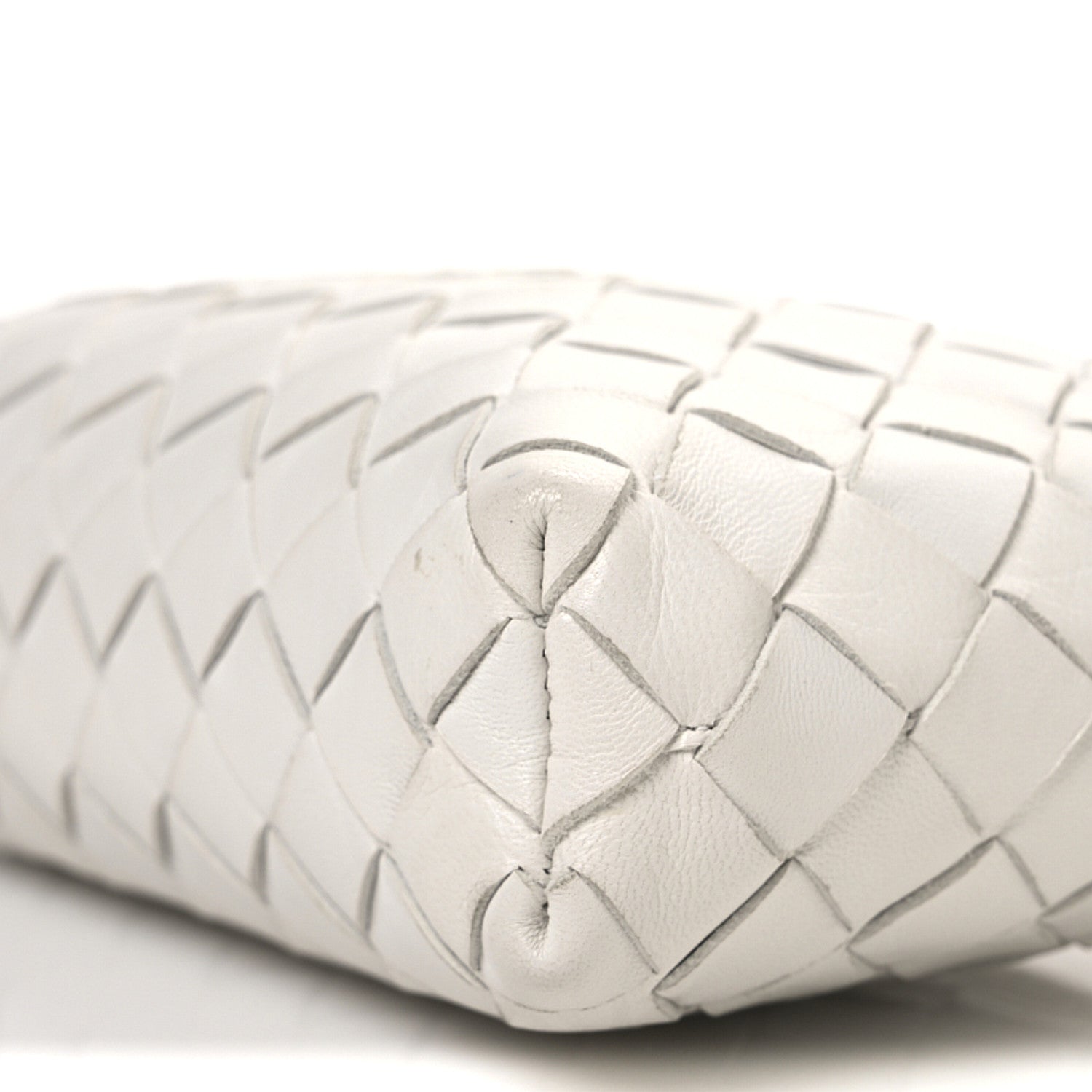 Bottega Veneta Nappa Intrecciato Candy Loop Camera Bag White 11 of 15