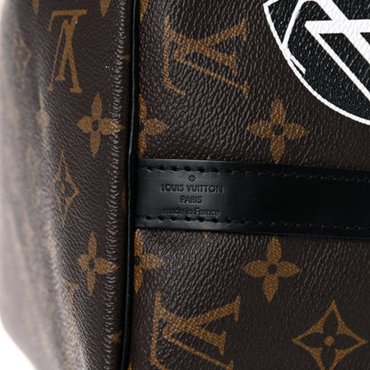 Louis Vuitton Monogram My World Tour Speedy Bandouliere 30 Black 6 of 19