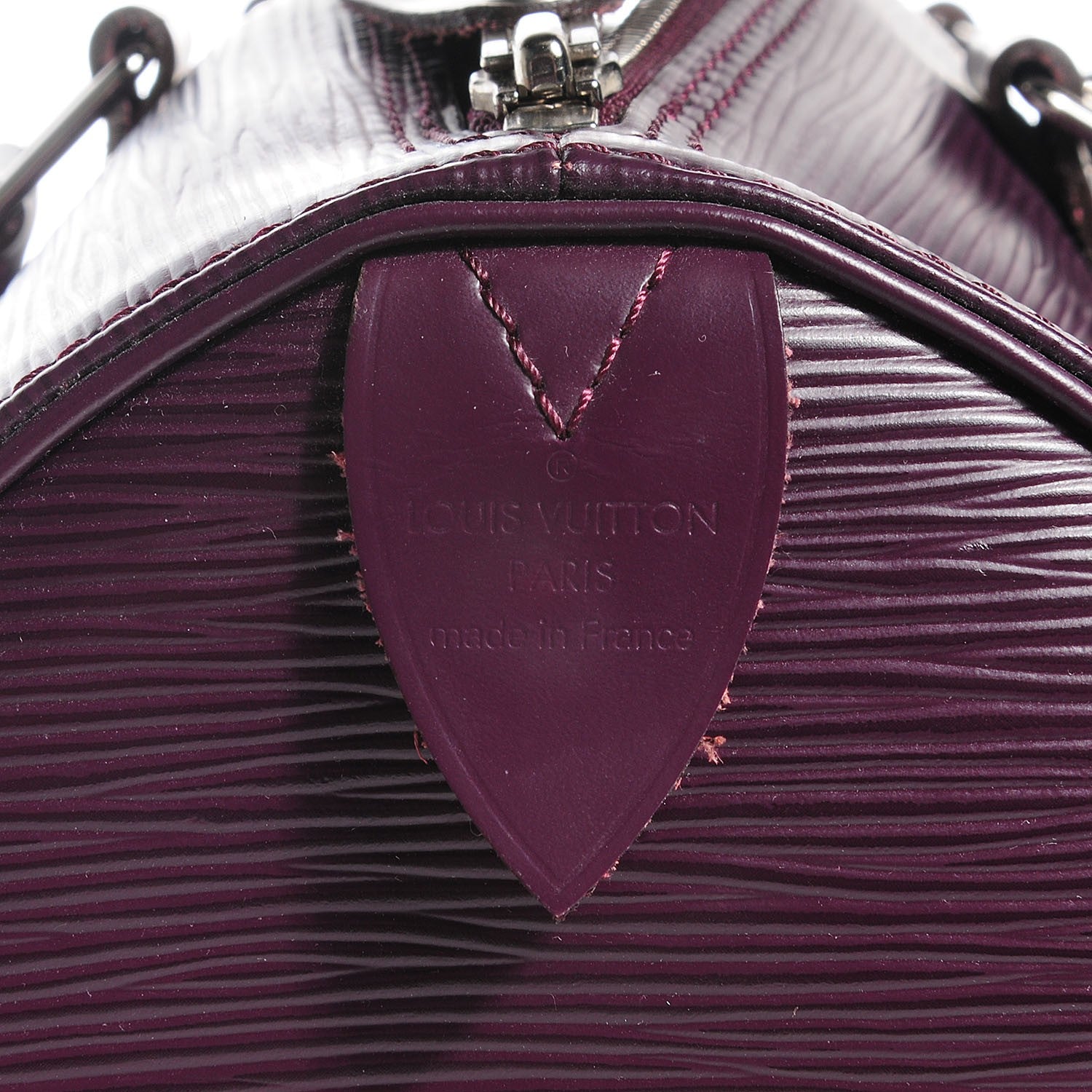 Louis Vuitton Epi Speedy 30 Cassis 7 of 8