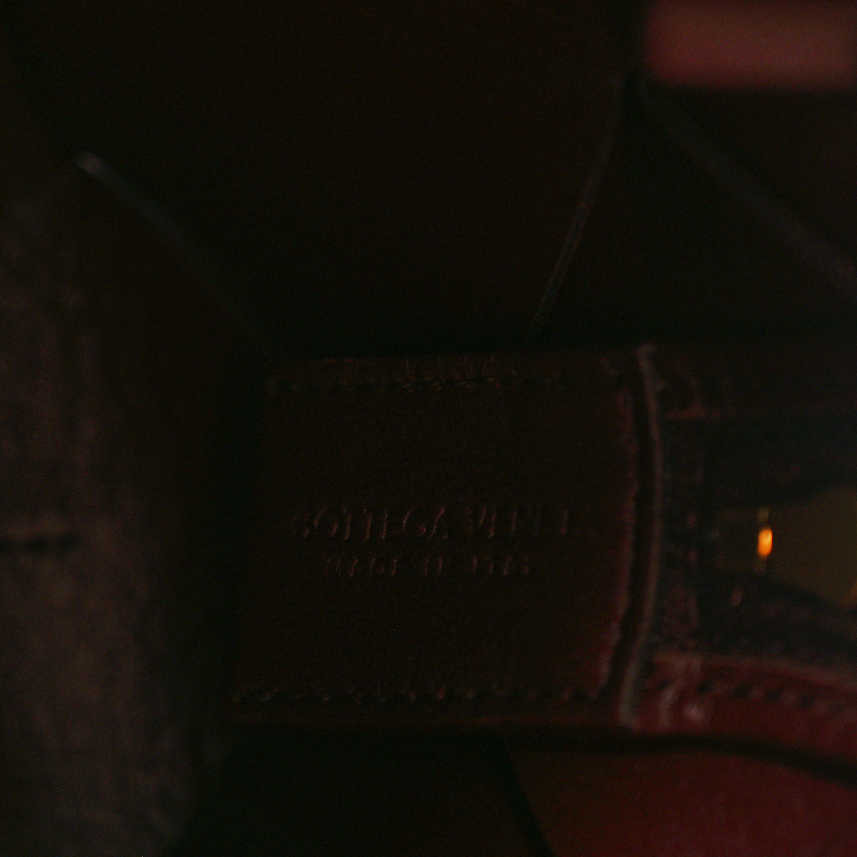 Lambskin Maxi Intrecciato Small Cassette Camera Bag Barolo