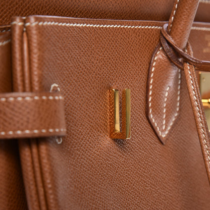 Hermes Courchevel HAC Birkin 32 Gold 25 of 37