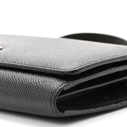 Dolce & Gabbana Dauphine Wallet On Chain Black 9 of 9