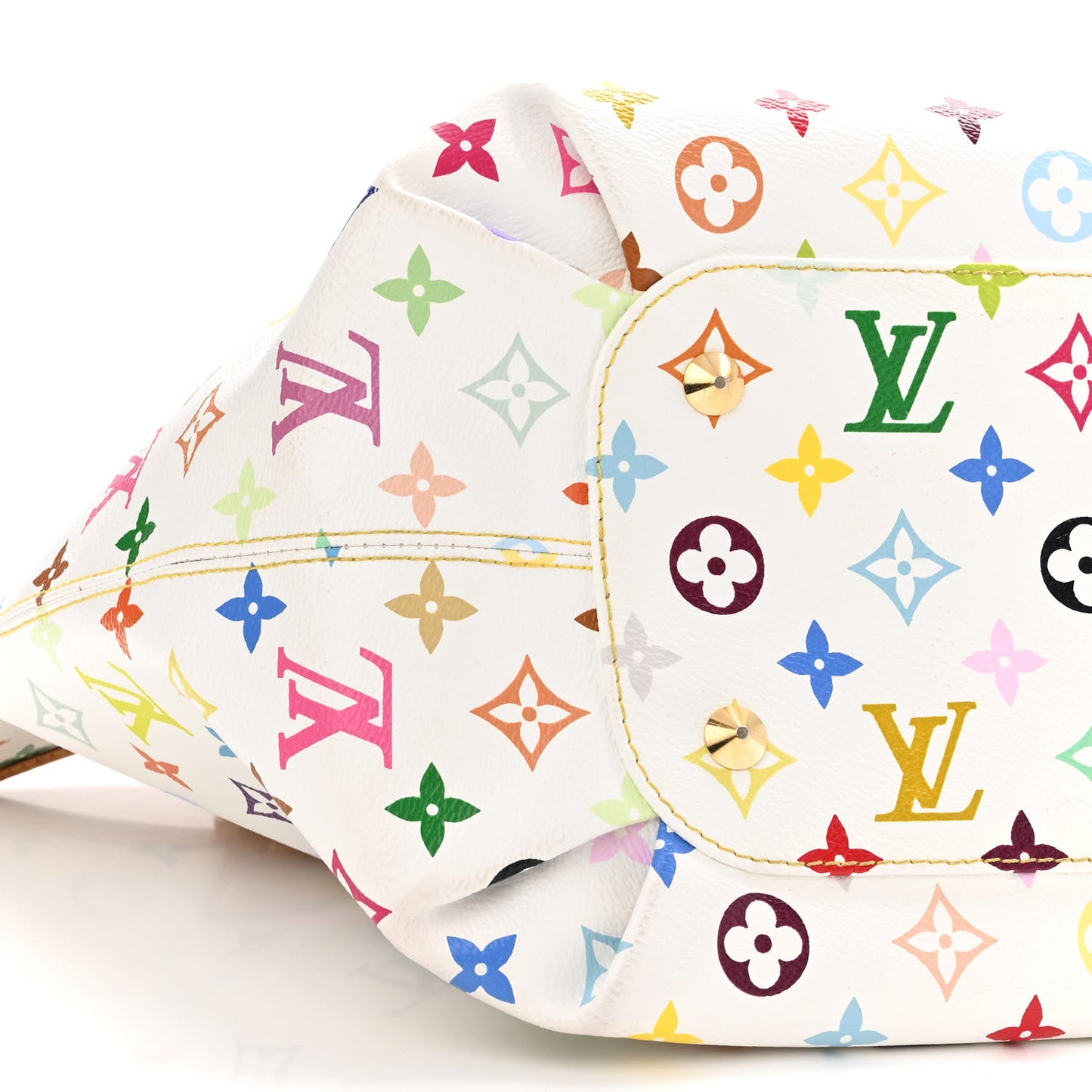 Monogram Multicolor Annie MM White
