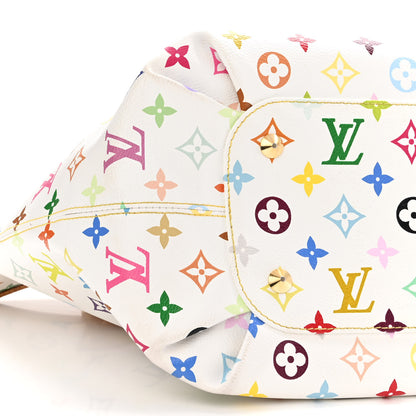 Louis Vuitton Monogram Multicolor Annie MM White 8 of 13
