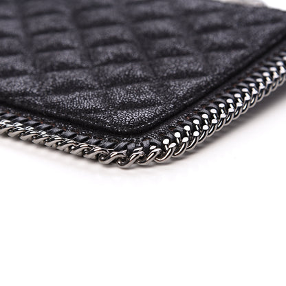 Stella McCartney Shaggy Deer Quilted Falabella Wristlet Black 9 of 10