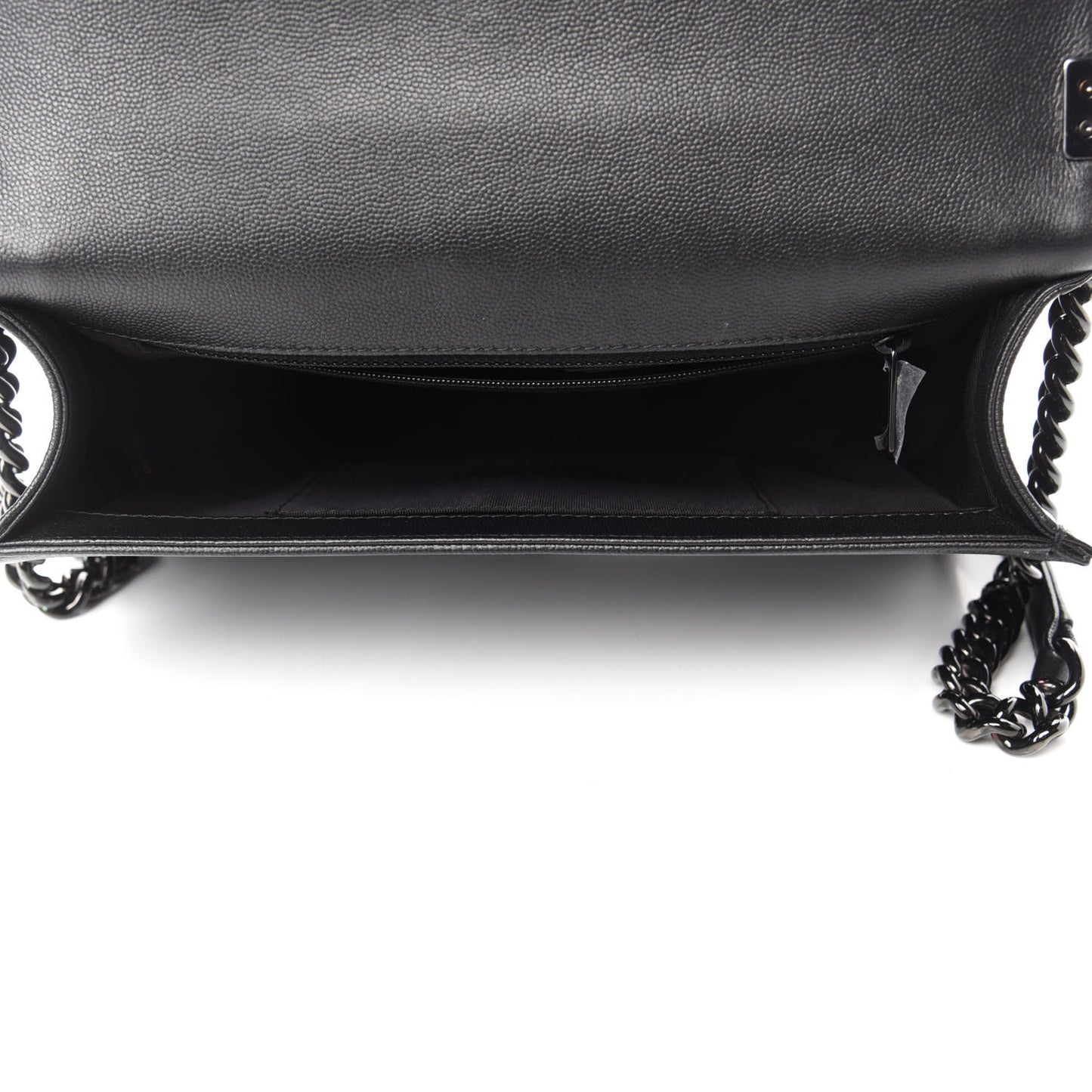 Caviar Quilted New Medium Boy Flap So Black