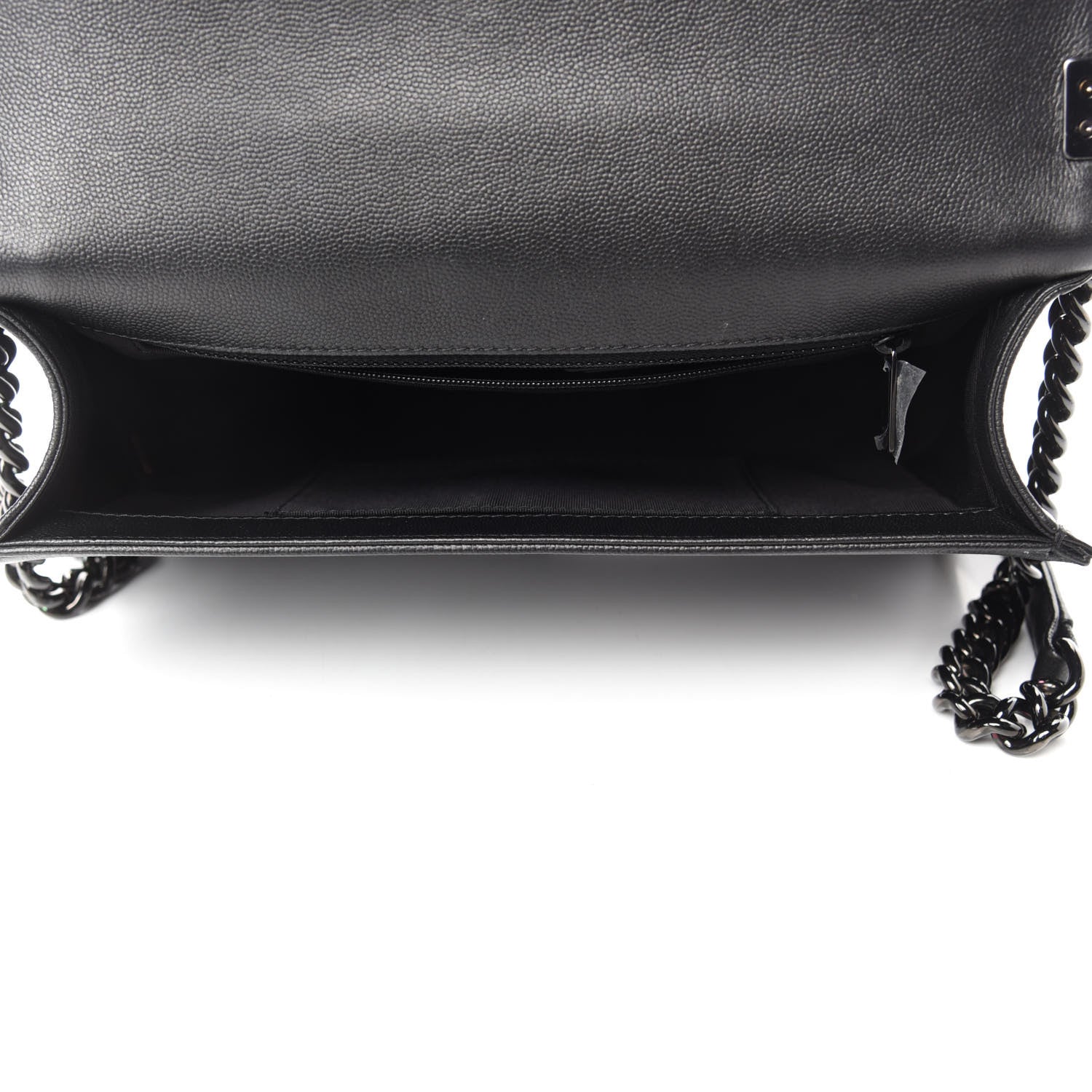 Chanel Caviar Quilted New Medium Boy Flap So Black 5 of 11