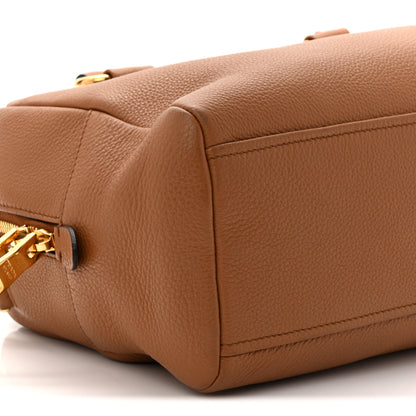 Prada Vitello Phenix Bauletto Caramel 10 of 11