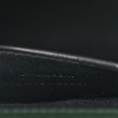 Saint Laurent Grain De Poudre Textured Mixed Matelasse Medium Triquilt Monogram Satchel Vert Fonce 8 of 11