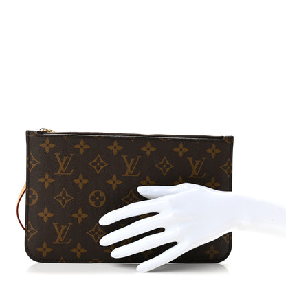 Louis Vuitton Monogram Neverfull MM GM Pochette 2 of 7