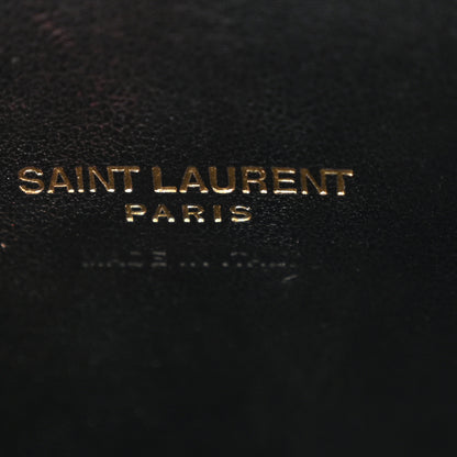 Saint Laurent Calfskin Crocodile Embossed Nano Sac De Jour Black 6 of 14