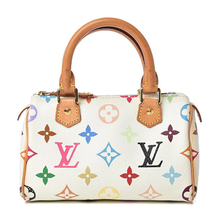 Louis Vuitton Monogram Multicolor Mini Sac HL Speedy White 1 of 11