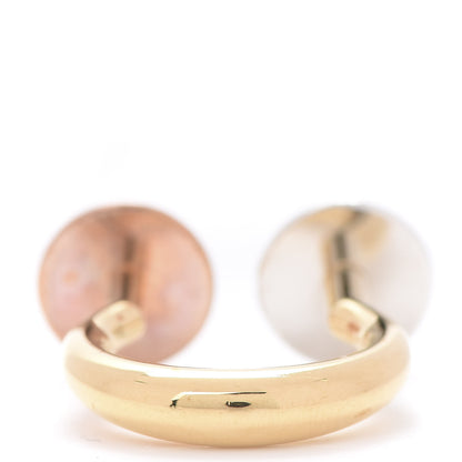 Louis Vuitton Studdy Ring M Gold Pink Silver 4 of 10