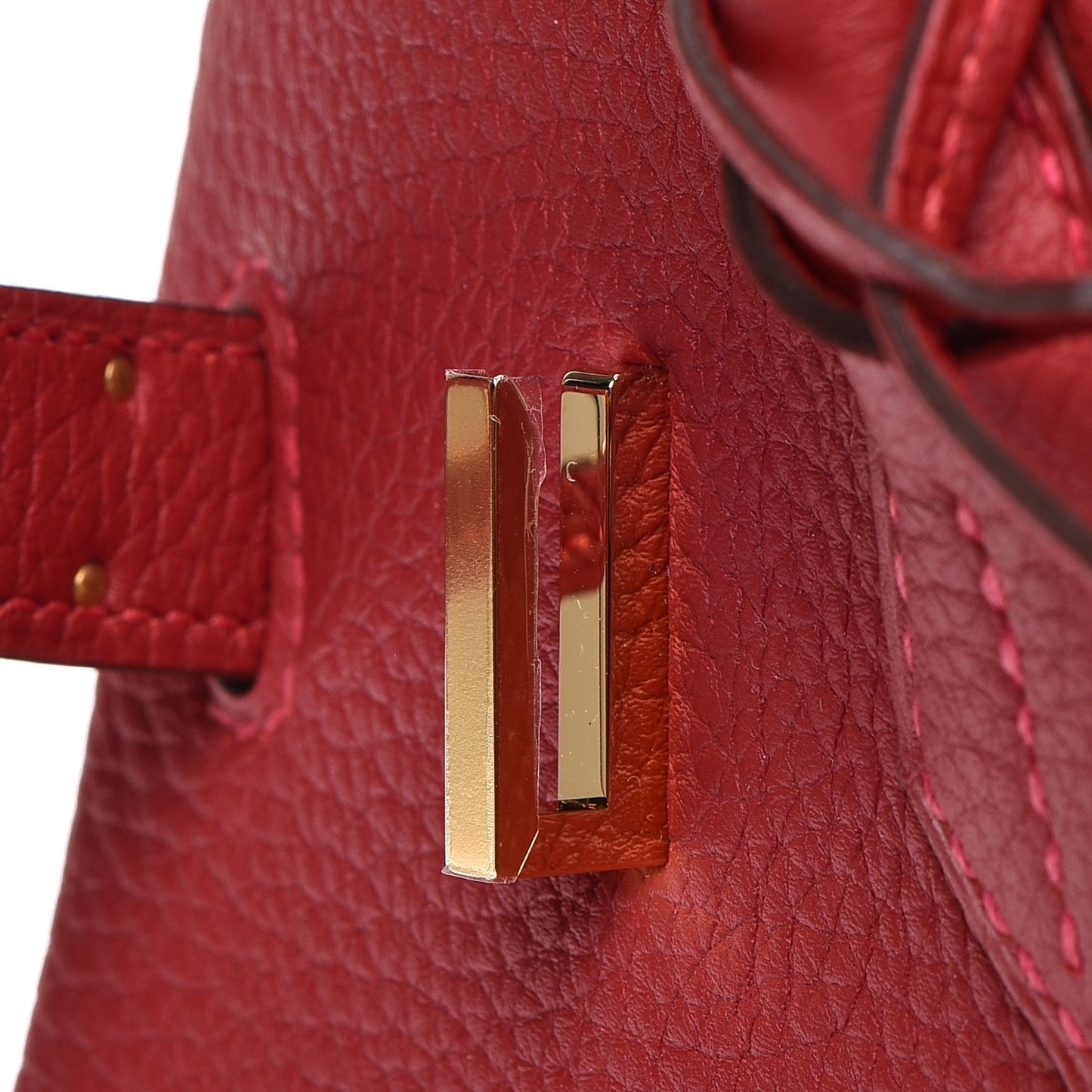 Togo Birkin 30 Rouge Garance