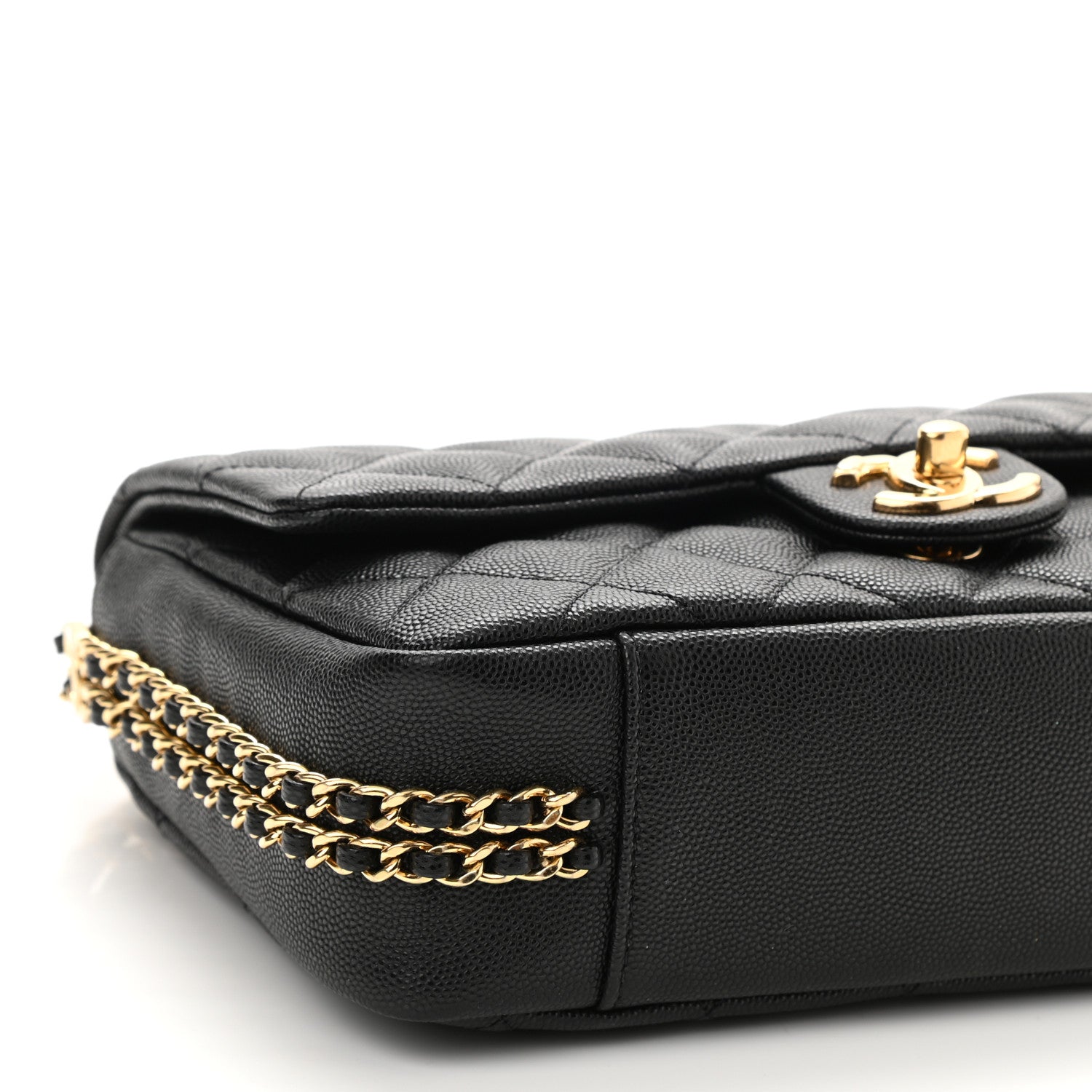 Chanel Caviar Quilted Small CC You Flap Black 8 of 9