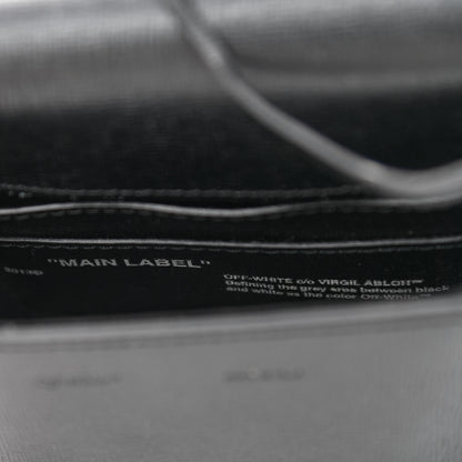 Off-White Calfskin Diag Belt Bag Black White 7 of 12