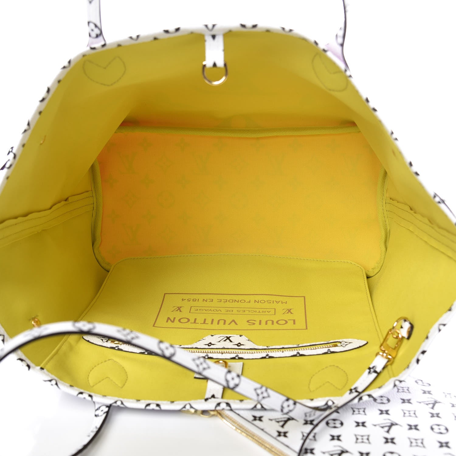 Louis Vuitton Monogram Giant Neverfull MM Pink Lilac 6 of 9
