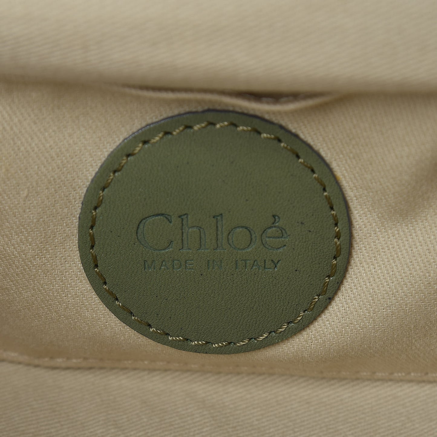 Calfskin Paddington Satchel Green