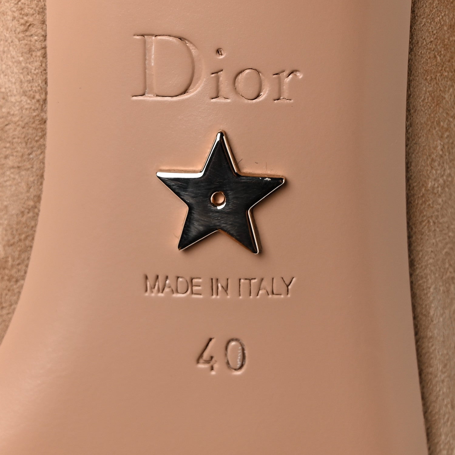 Christian Dior Suede I-Dior Boots 40 Camel 6 of 8