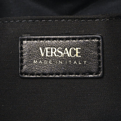 Versace Nappa Quilted Medusa Top Handle Bucket Bag Black 6 of 8