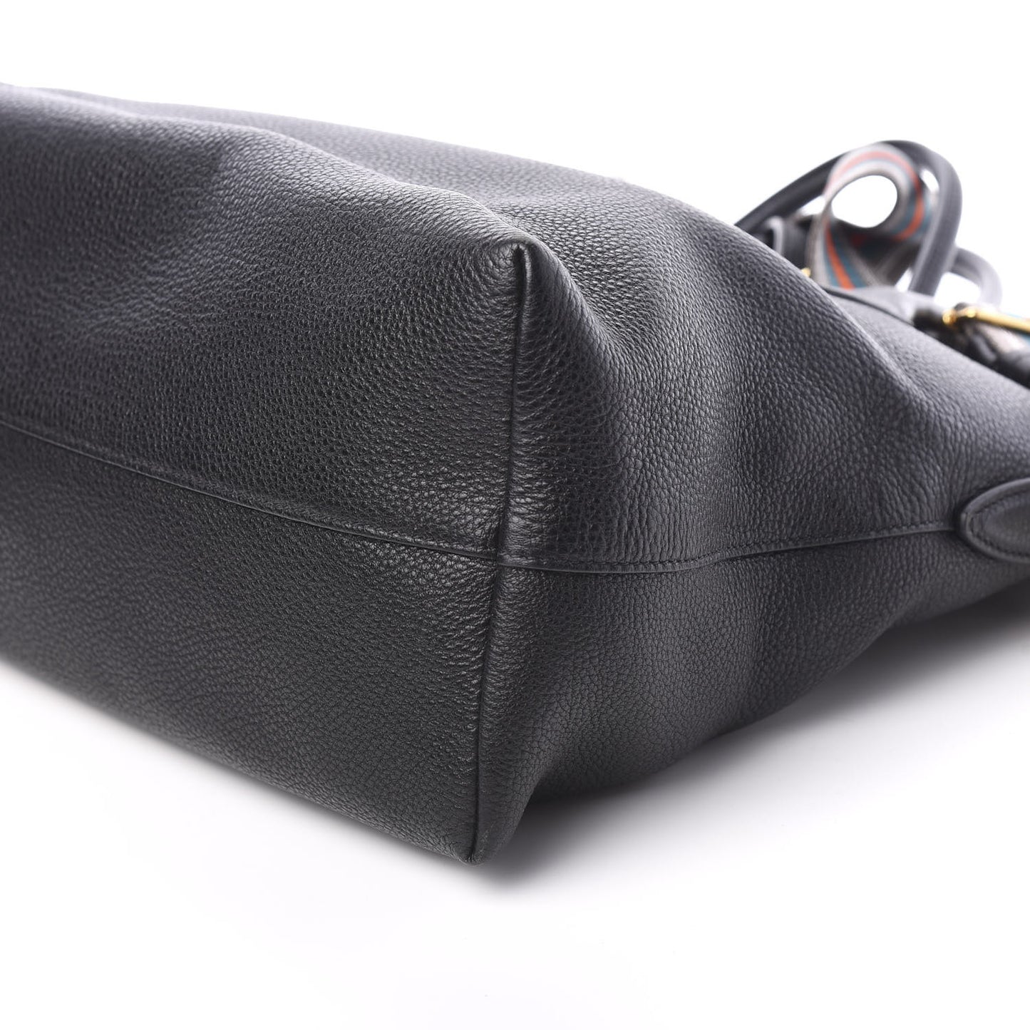 Vitello Daino Tote Black