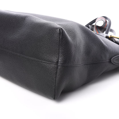 Prada Vitello Daino Tote Black 7 of 8