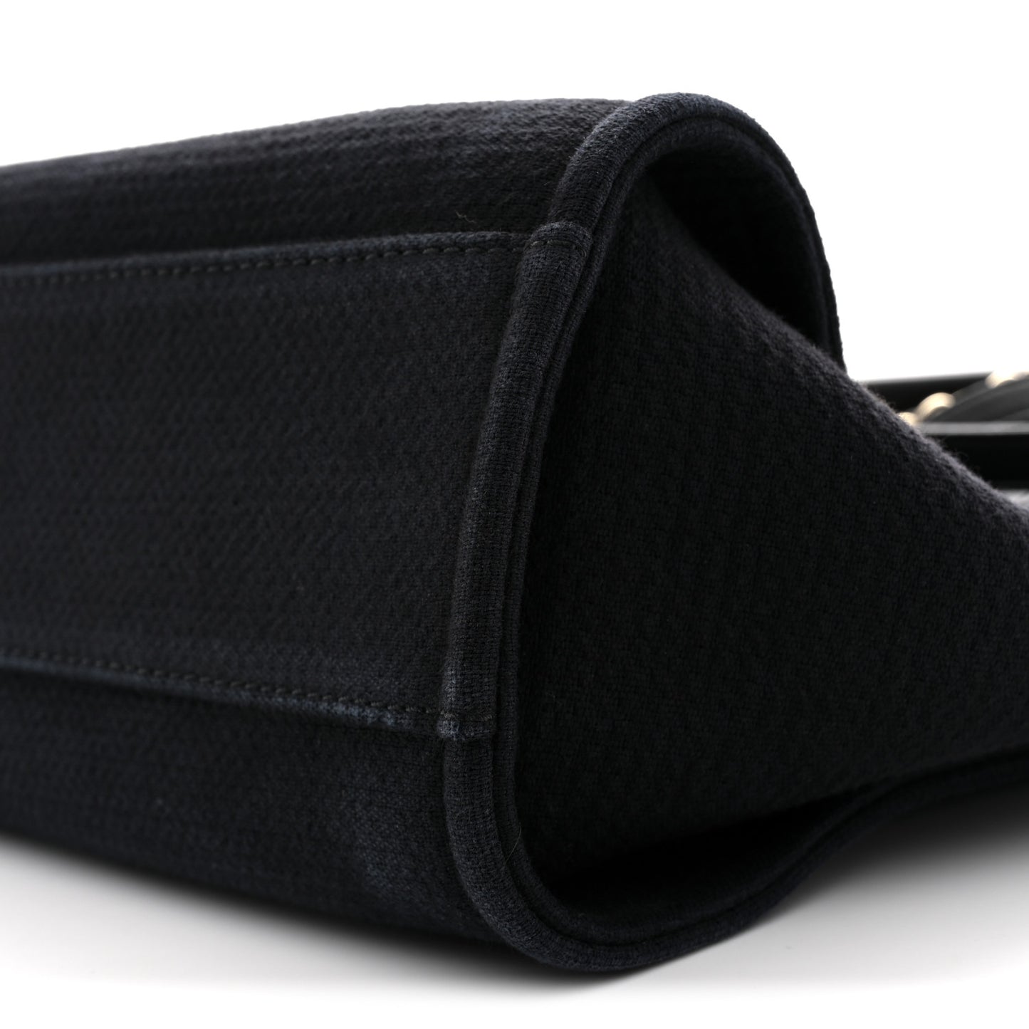 Mixed Fibers Small Deauville Tote Black