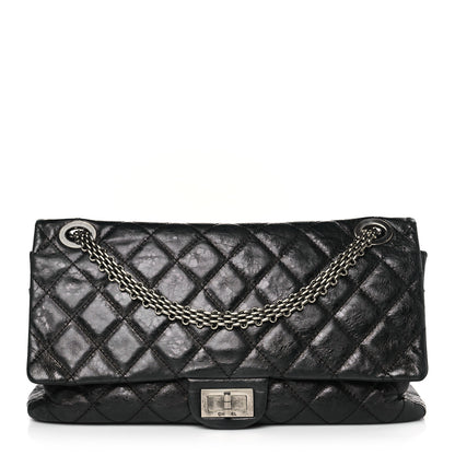 Chanel Aged Calfskin Quilted 2.55 Reissue 228 Flap Black 1 of 9