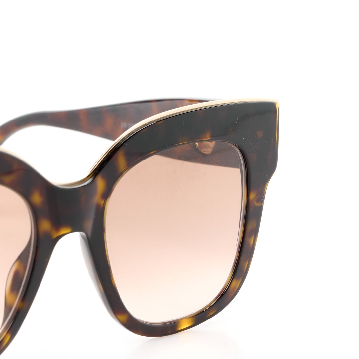 Acetate F is FF Cat Eye Sunglasses FF 0359/G/S Havana