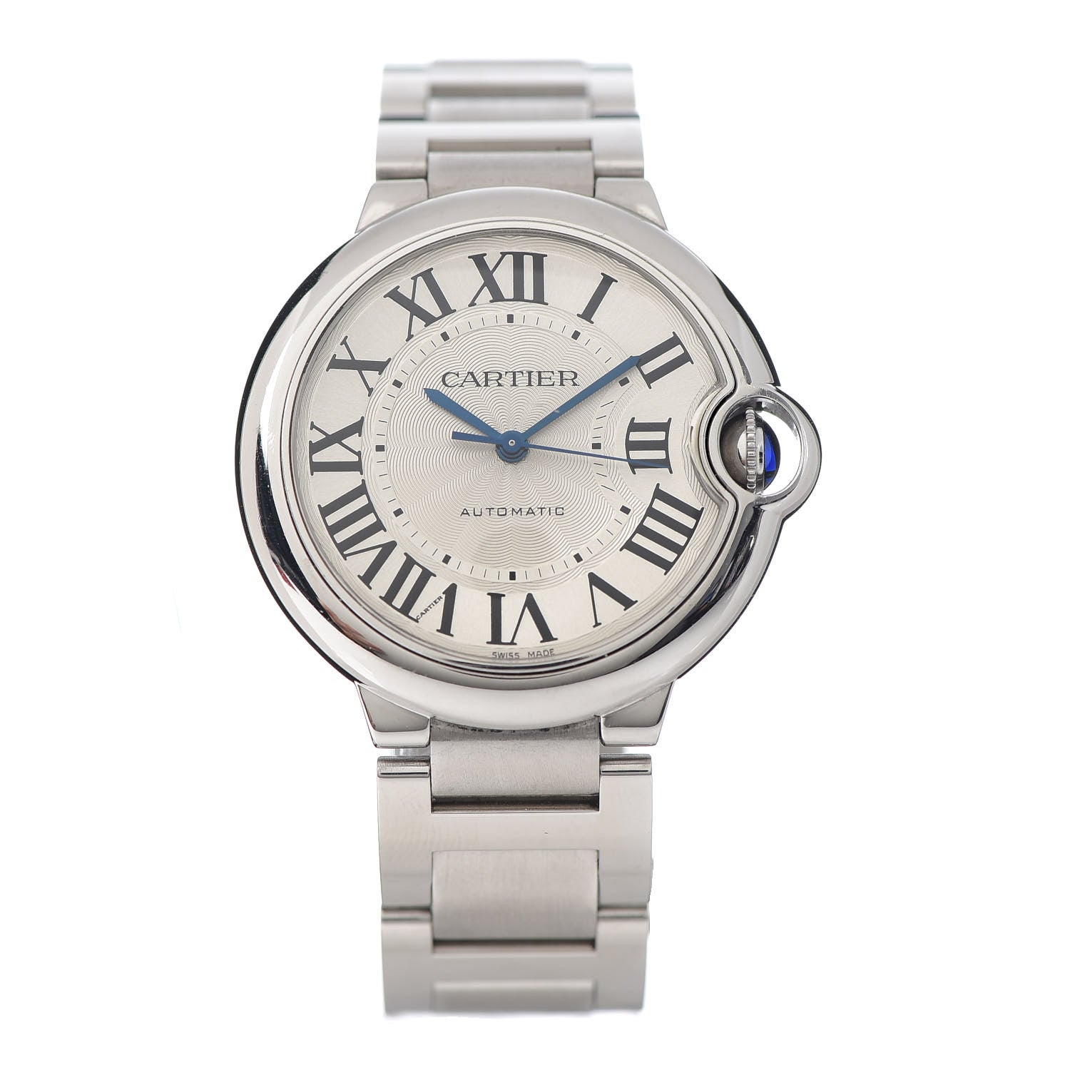 Cartier Stainless Steel 36mm Ballon Bleu De Automatic Watch 1 of 10
