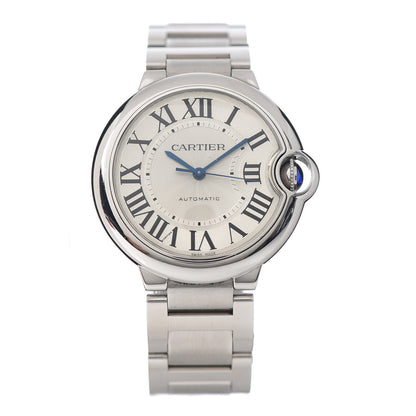 Cartier Stainless Steel 36mm Ballon Bleu De Automatic Watch 1 of 10