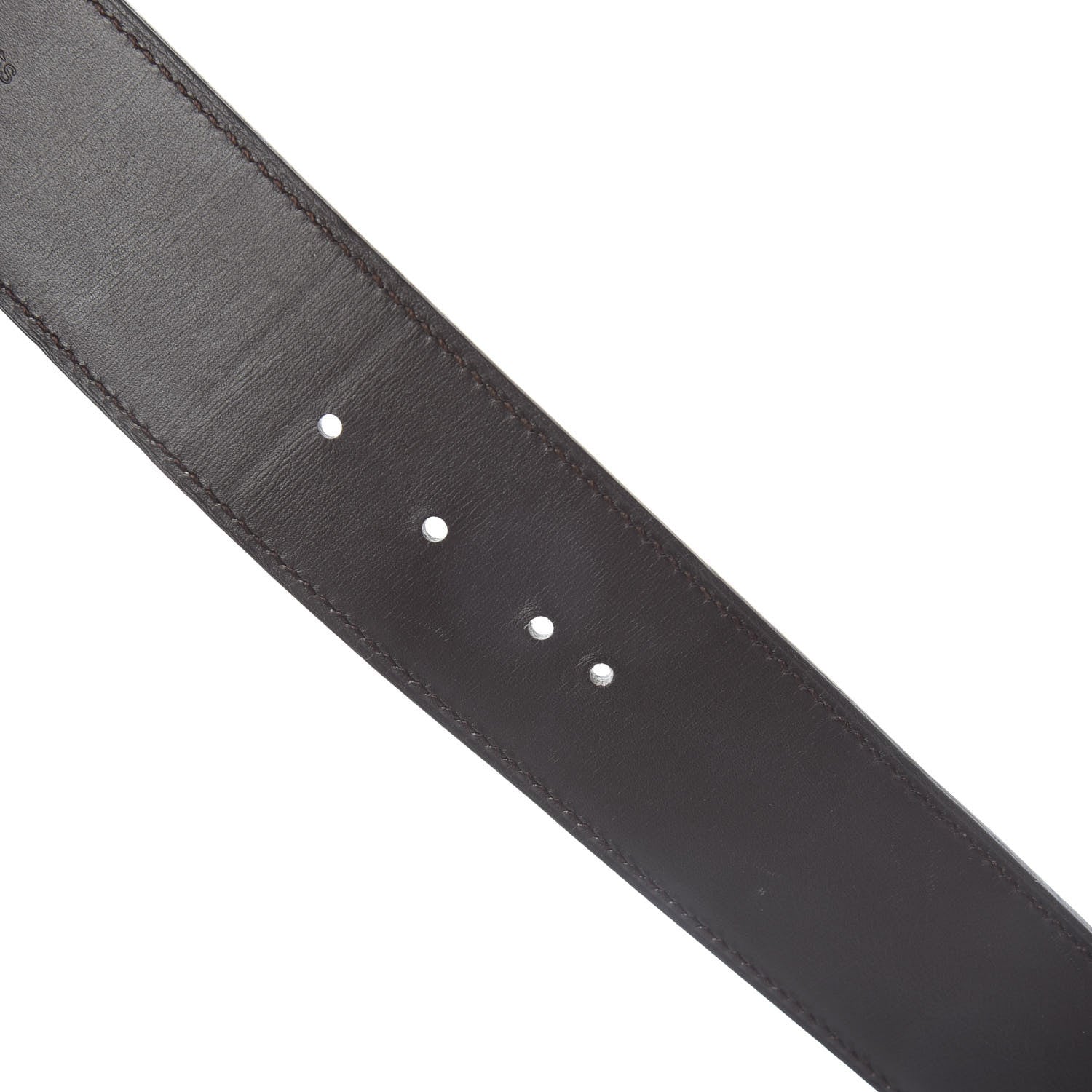 Hermes Box Chamonix 42mm Constance 2 Belt 85 Black Chocolate 4 of 5