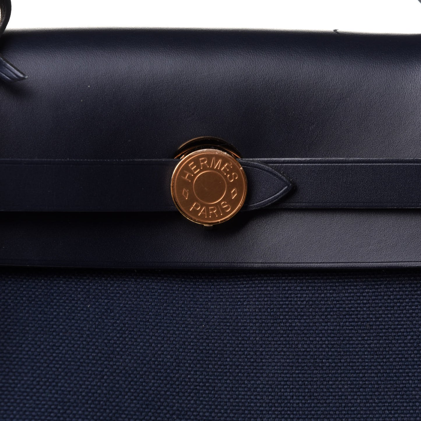 Military Toile Vache Hunter Herbag Zip 39 MM Bleu Indigo