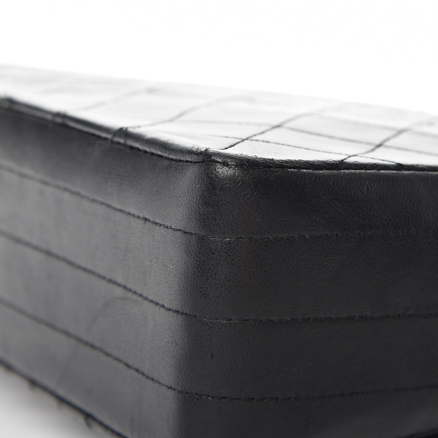 Chanel Lambskin Quilted Medium Single Flap Black 13 of 15