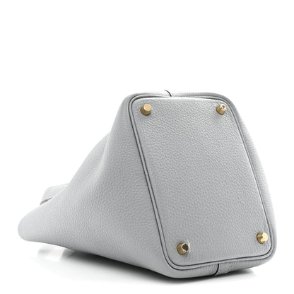 Hermes Taurillon Clemence Picotin Lock 18 PM Gris Pantin 4 of 11