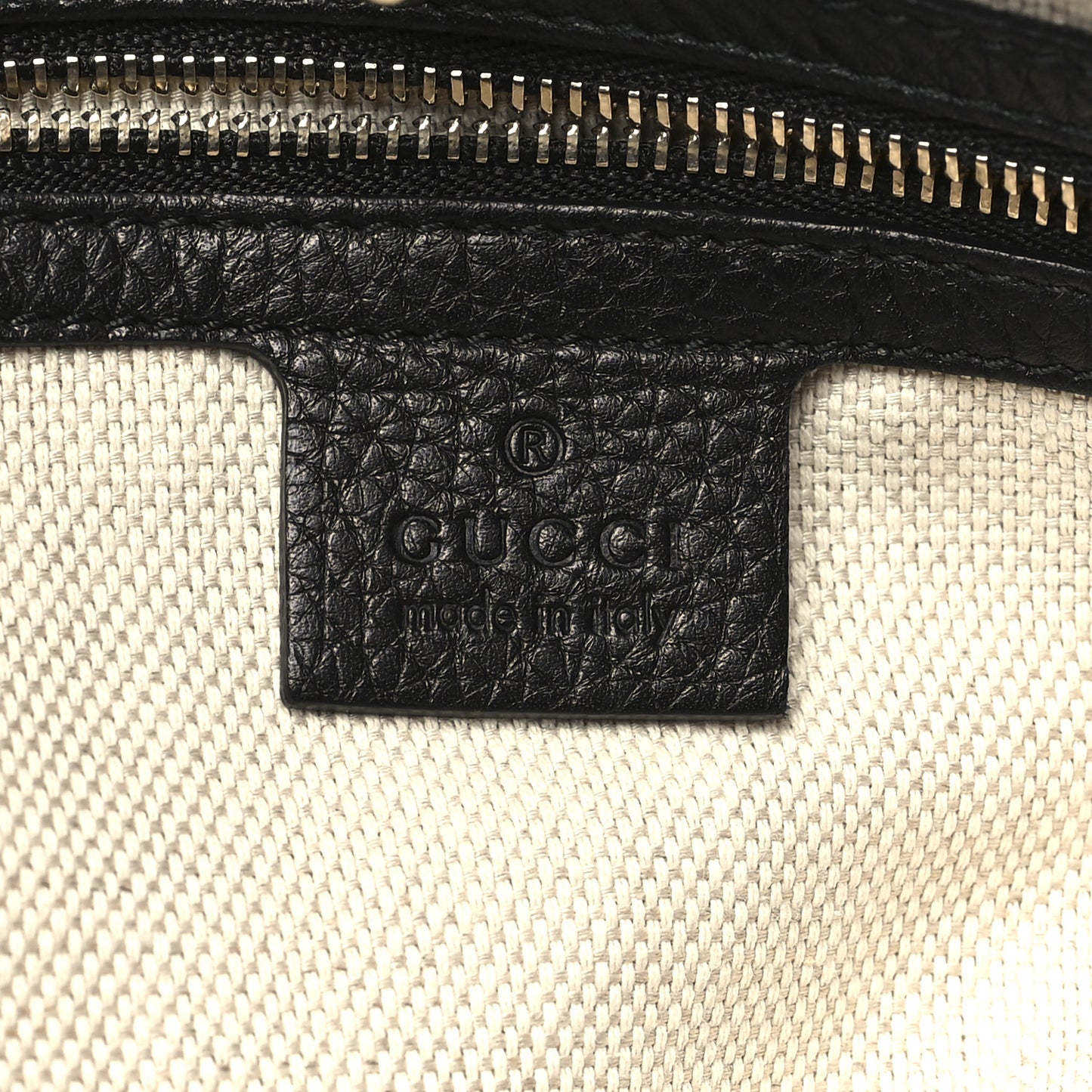 Pebbled Calfskin Medium Soho Chain Shoulder Bag Black