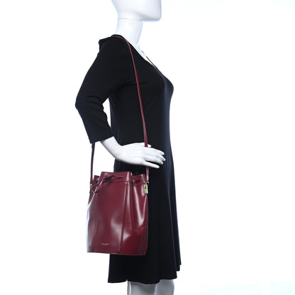 Saint Laurent Smooth Calfskin Medium Talitha Bucket Bag Amaretto 2 of 9