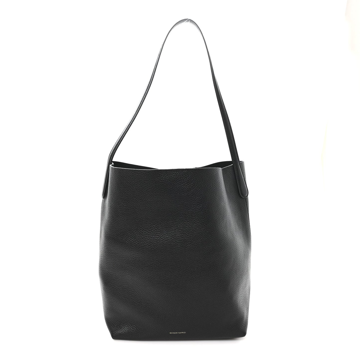 Pebbled Calfskin Everyday Cabas Black