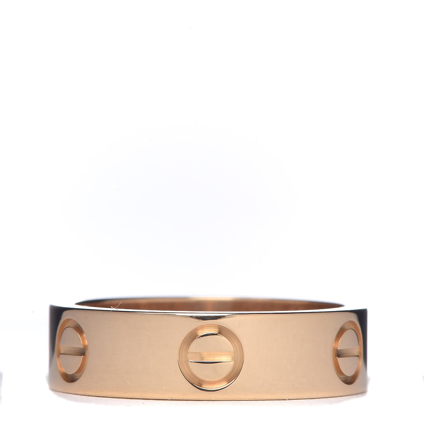 18K Yellow Gold 5.5mm LOVE Ring 54 6.75