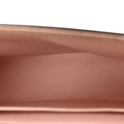 Louis Vuitton Patent Calfskin Monogram Cherrywood BB Rose Ballerine 5 of 12