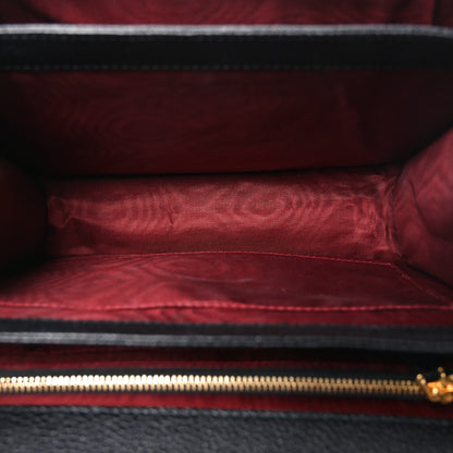 Gucci Grainy Calfskin Small Zumi Shoulder Bag Black 5 of 10