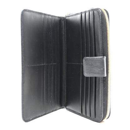 Prada Vitello Move Zip Around Wallet Black 6 of 10
