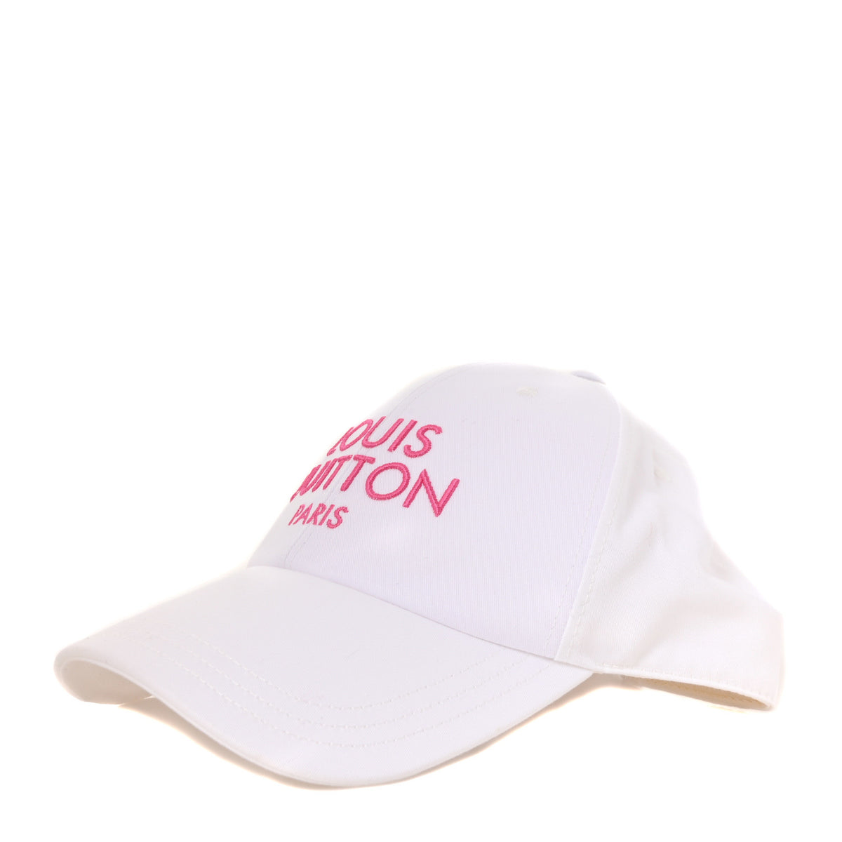 Louis Vuitton Cotton Baseball Cap M White 1 of 9