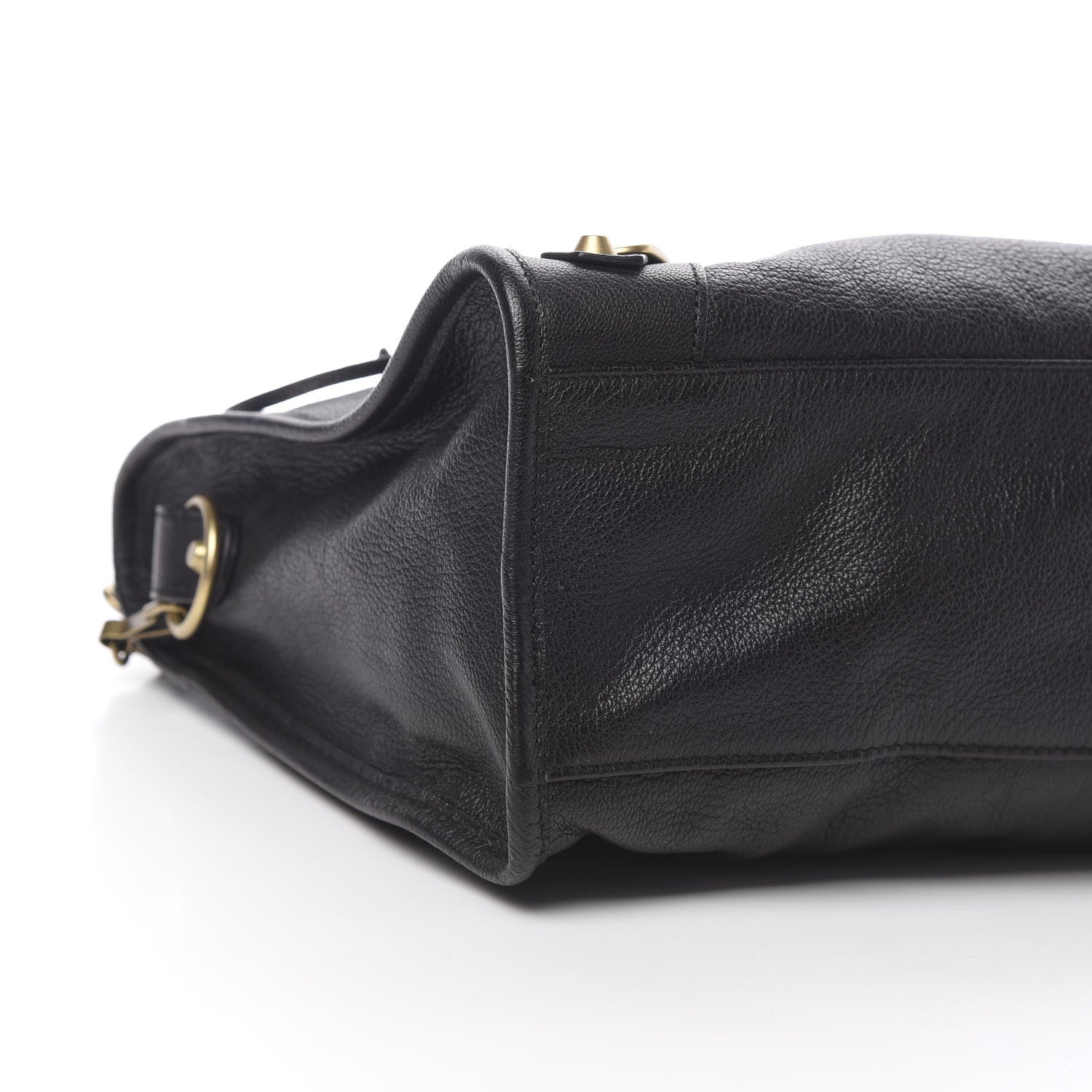 Balenciaga Agneau Classic Gold Hardware City Black 10 of 11