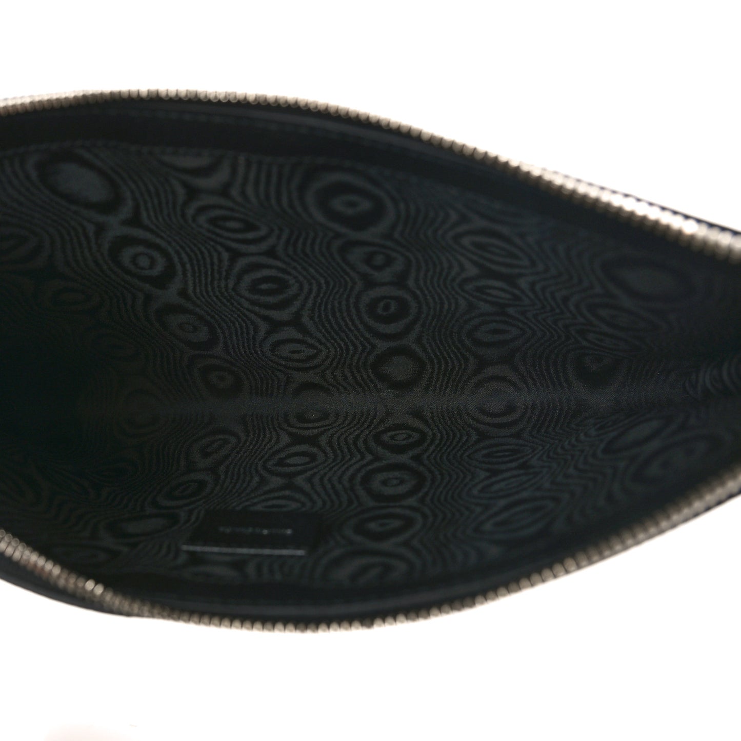 X BALENCIAGA BB Supreme Monogram Web Ophidia Laptop Pouch Black